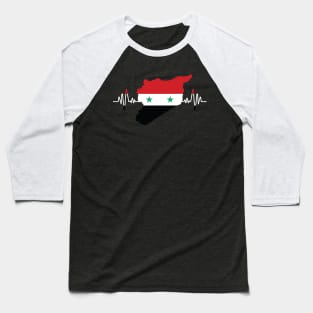 Free Syria T-Shirt Syria Flag Baseball T-Shirt